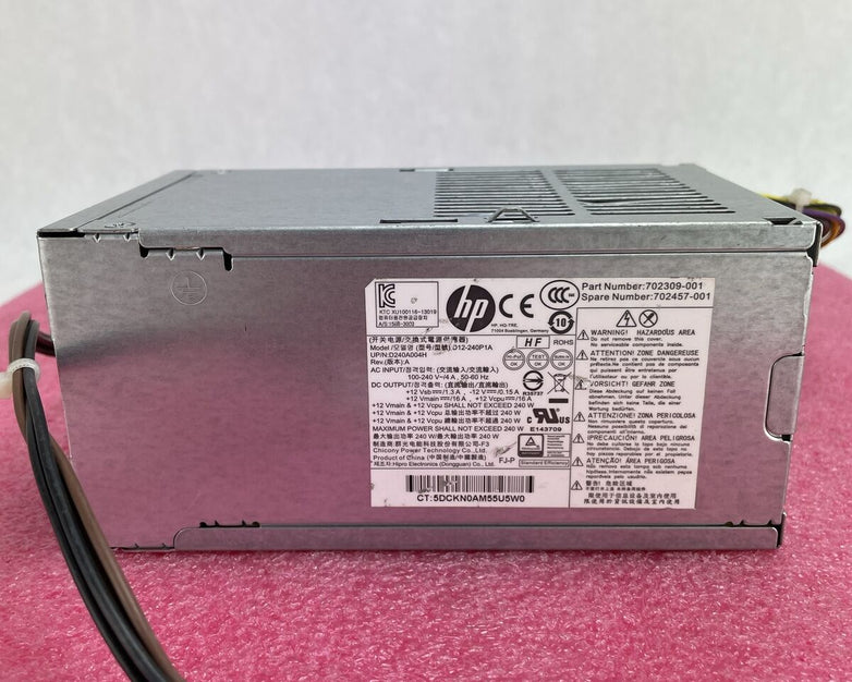 HP D12-240P1A 240W Power Supply HP P/N: 702309-001
