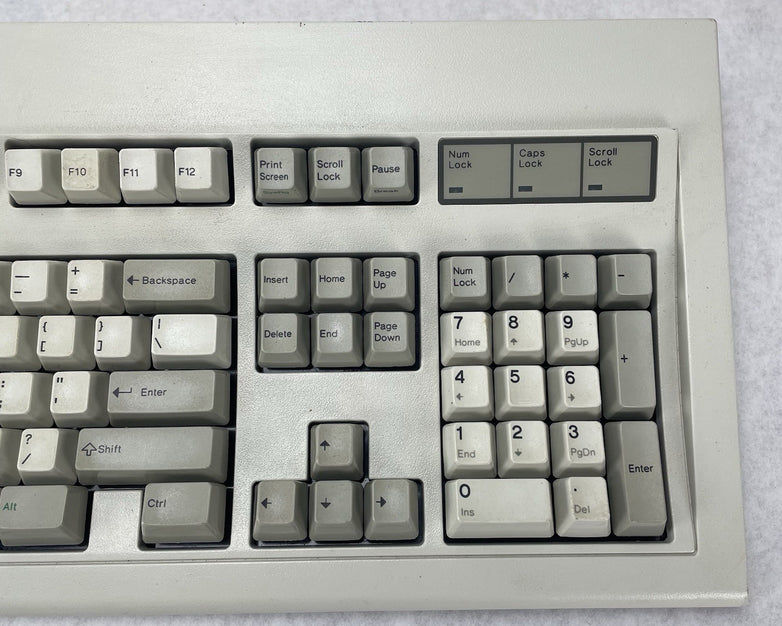 Vtg 1995 IBM Model M Clicky Mechanical Keyboard 92G7453 Lexmark Buckling Spring