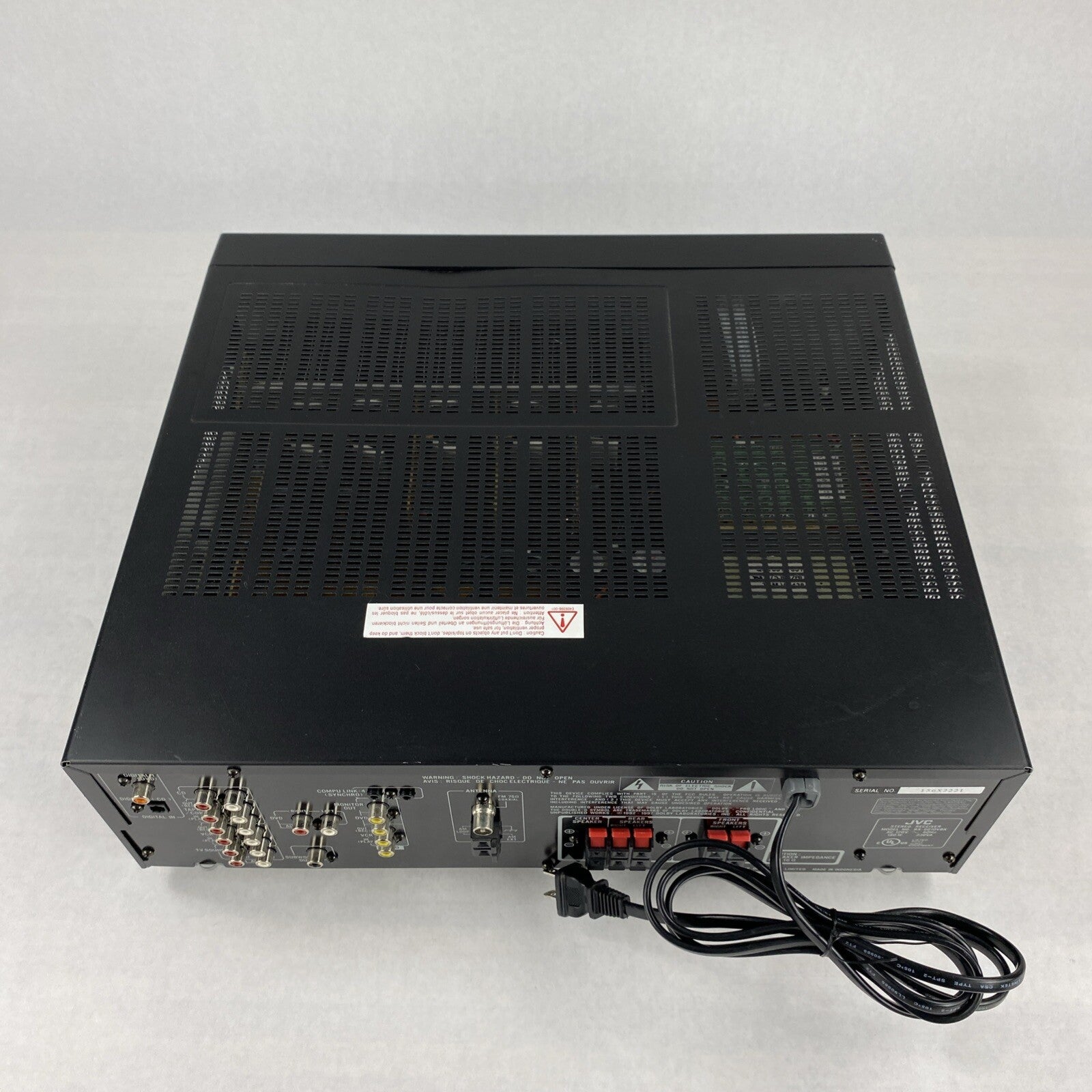 JVC RX-6010V Audio/Video Control Receiver No Remote