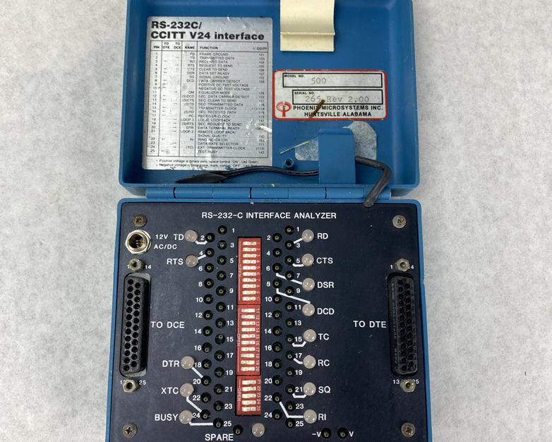 Phoenix RS-232C CCITT V24 Interface 265 Rev 2.0