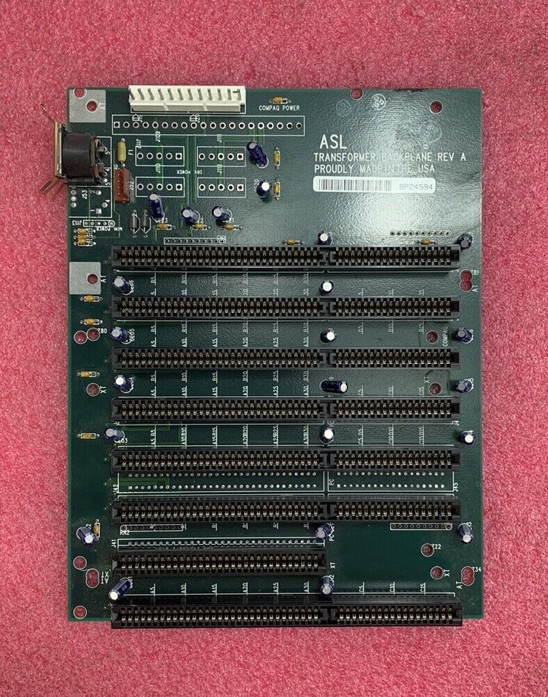 ALS Transformer Backplane REV A Circuit Board