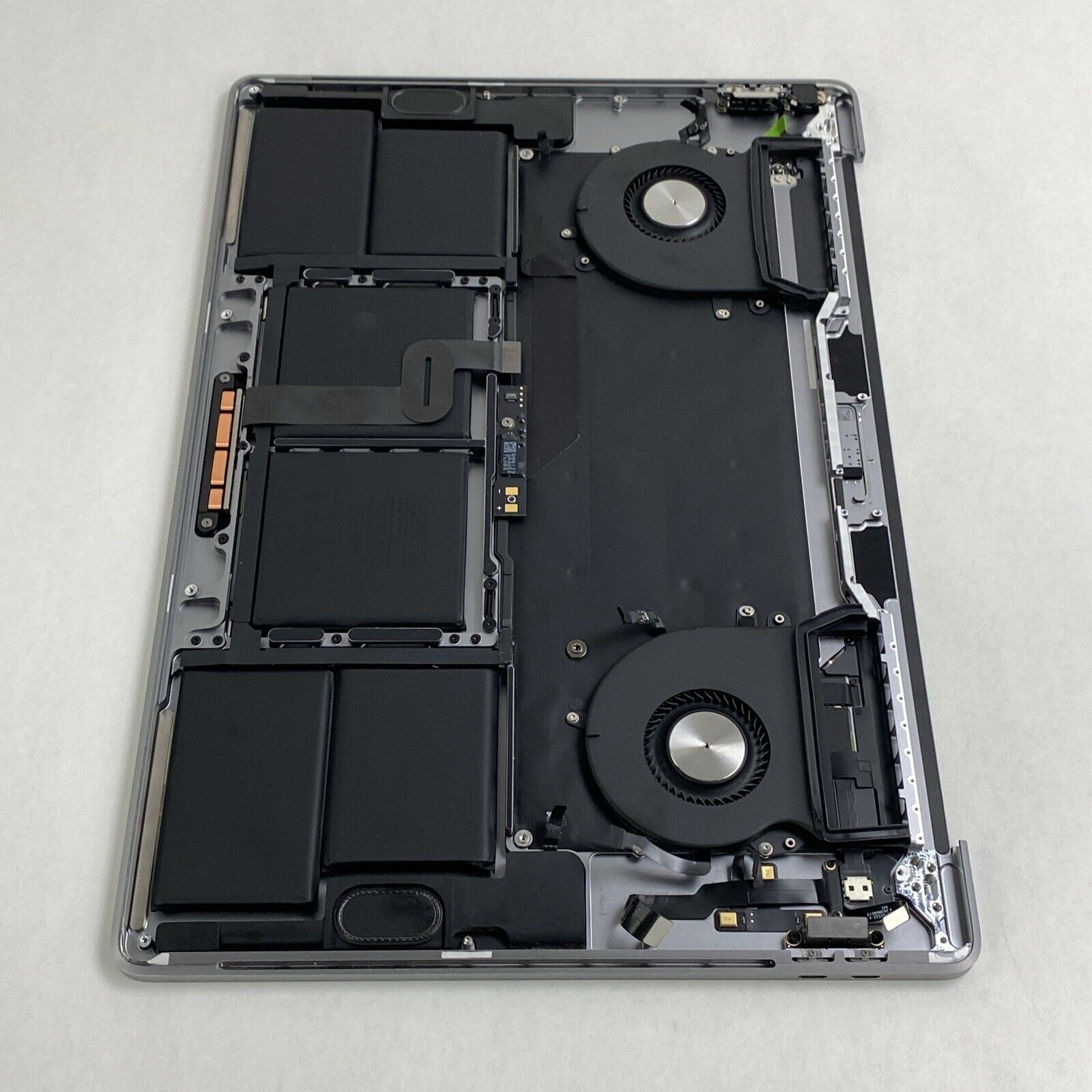 Apple MacBook Pro A2141 16" Space Gray Keyboard Assembly w/Battery -Ripped Cable