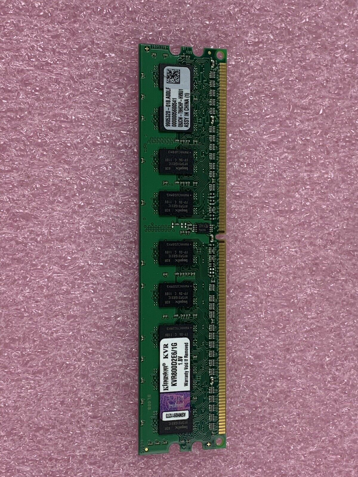 Kingston KVR800D2E6/1G 1GB 1.8V RAM