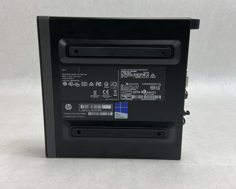 HP ProDesk 600 G1 MFF Intel Core i5-4590T 2GHz 8GB RAM No AC/HDD/OS