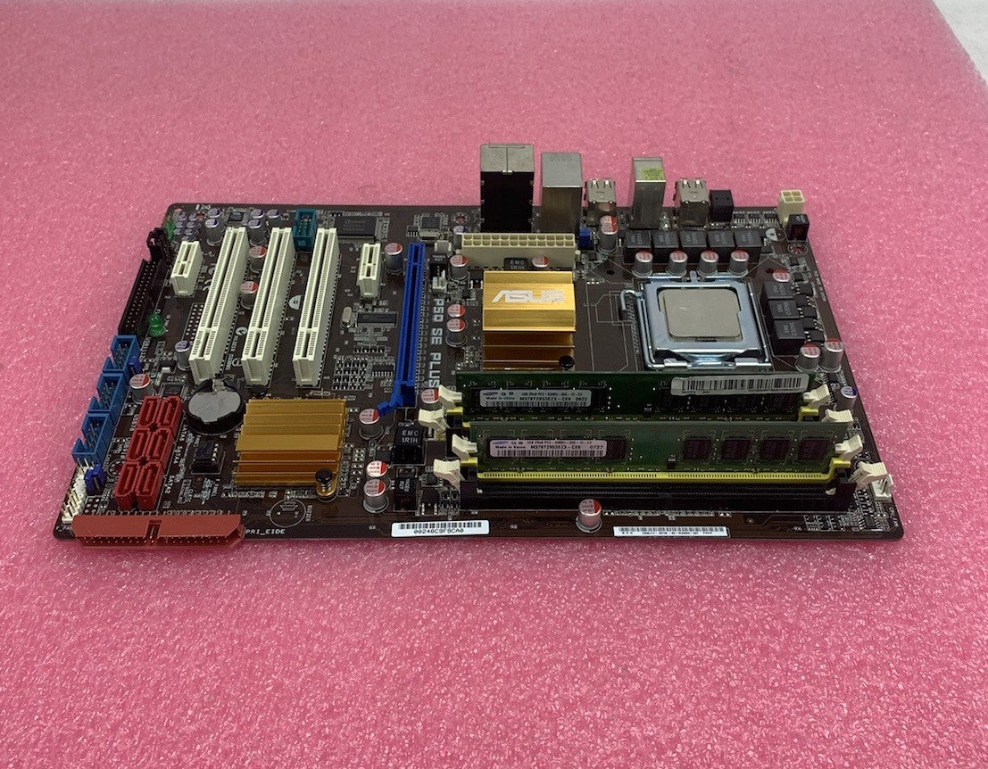 Asus P5Q SE Plus Motherboard Intel Pentium Dual-Core E5400 2.5GHz No Shield