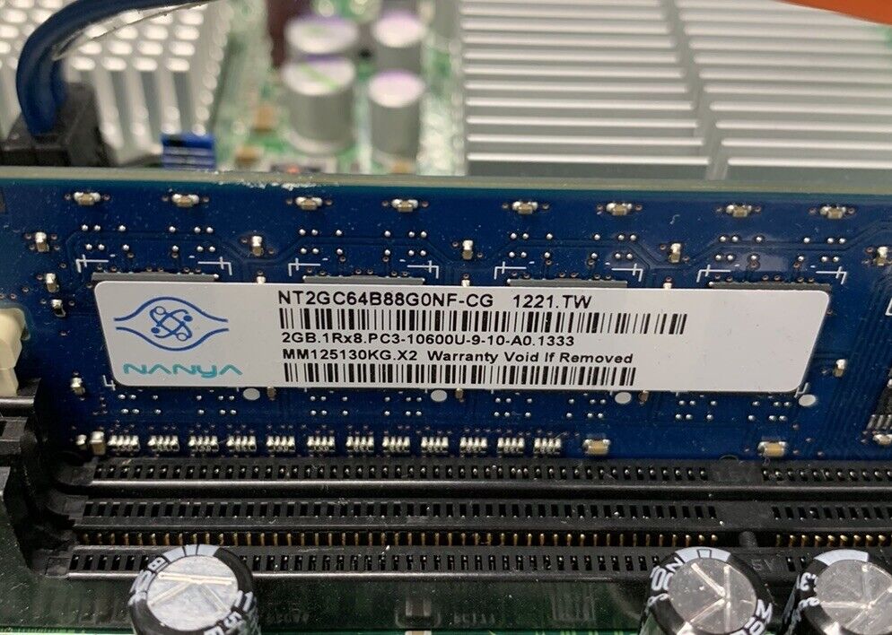 Dell Optiplex XE 1D4TT Motherboard Intel Core 2 Duo E7400 2GB RAM No Shield