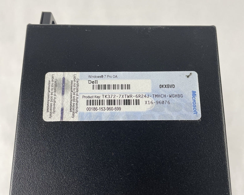 Dell Optiplex 790 SFF i3-2120 3.30 GHz 4 GB RAM No HDD/OS