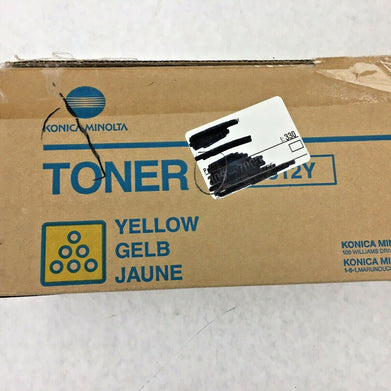 Konica Minolta TN312Y Yellow Toner 8938-702 8938702