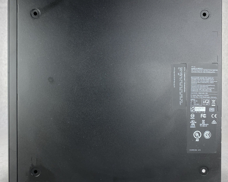 HP ProDesk 400 G3 SFF Quad Core i5-6500 3.20GHz CPU 1x8GB DDR4 RAM No HDD No OS