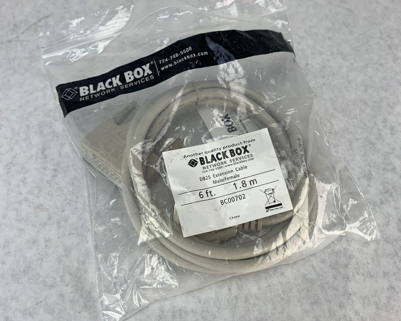 Black Box BC00702 DB25 Extension Cable