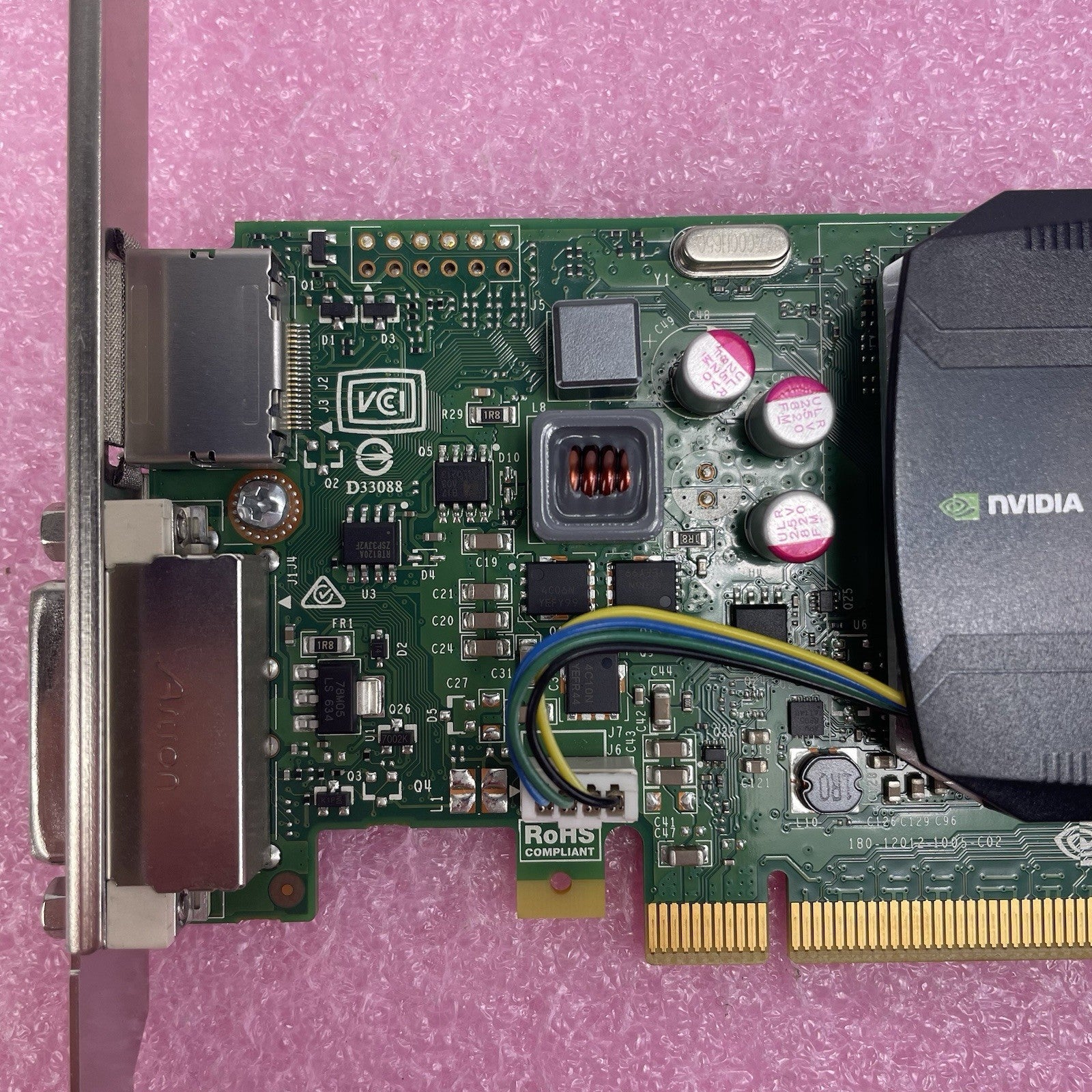 NVIDIA Quadro K620 2GB PCI-E Video Graphics Card DP DVI-I