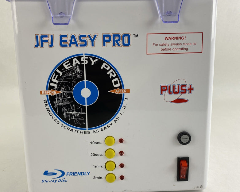 JFJ Easy Pro Disc Repair Machine CD/DVD Power Tested