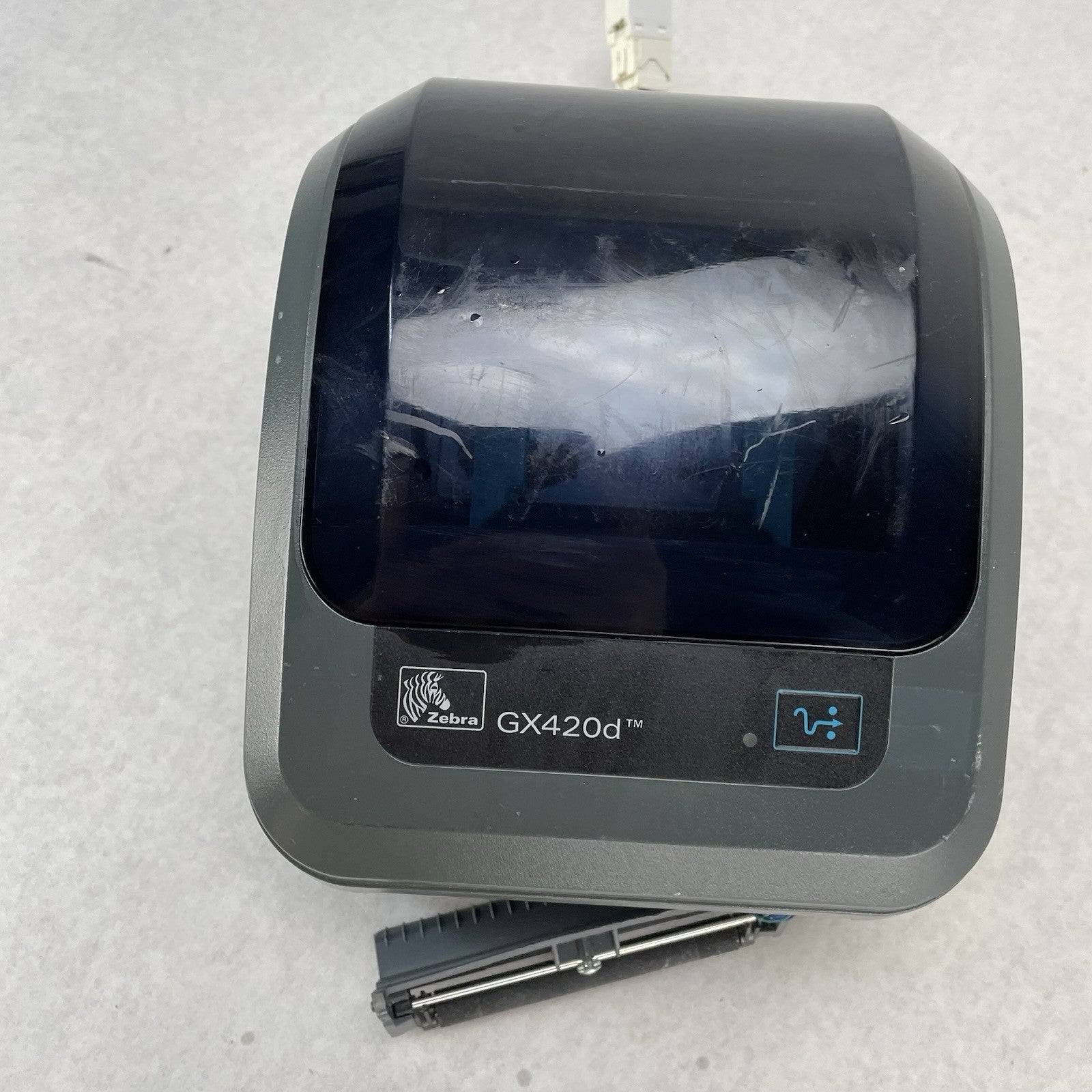 Zebra GK420D USB Label Printer GK42-202210-000 Parts or Repair No Printhead