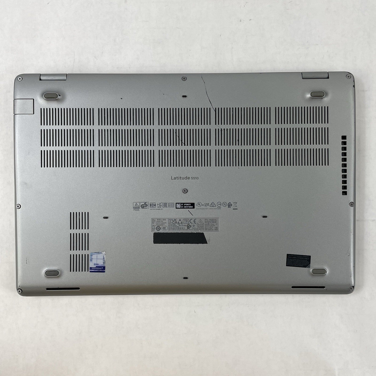 Dell Latitude 5510 15.6" i5-10210U 1.60 GHz 8 GB RAM No SSD/OS/AC - Worn READ15