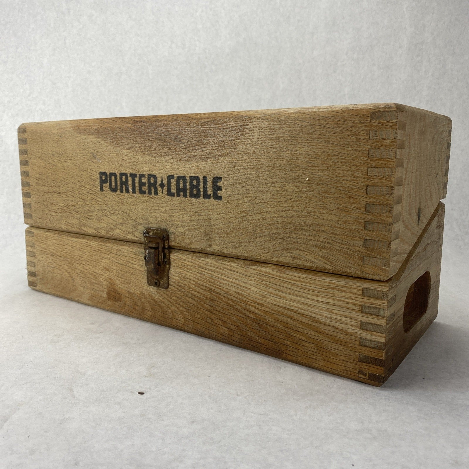 Porter Cable Model 505 25th Anniversary Heavy Duty Sander w/ Wood Box Tested0