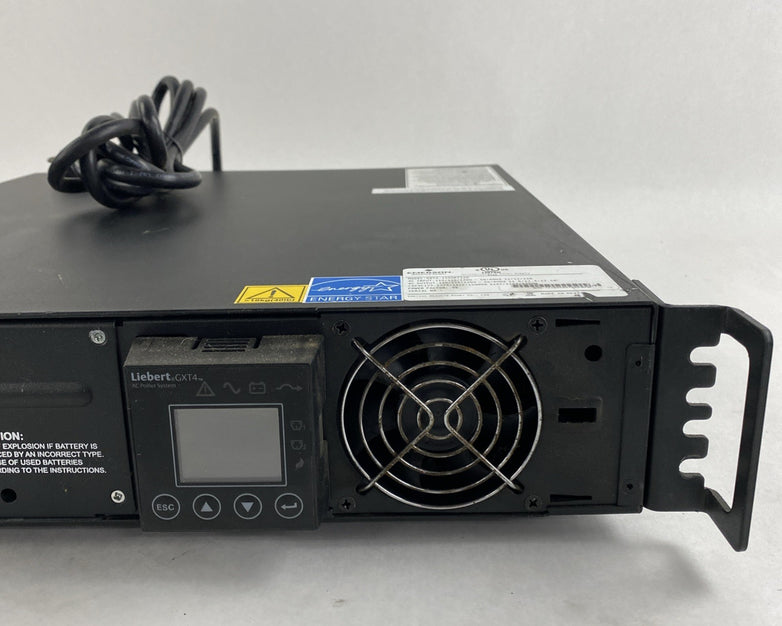 Emerson GXT4-1500RT120 Liebert GXT4 AC Power System 1500VA 120V