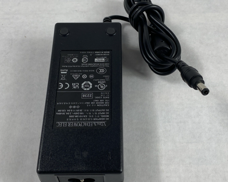 EDAC EA11013M-2000 20V 6A 5.5x2.5mm AC Adapter (Lot of 3)