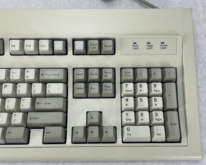 1995 IBM Model M Clicky Mechanical Keyboard 92G7453 Lexmark Missing Keycaps