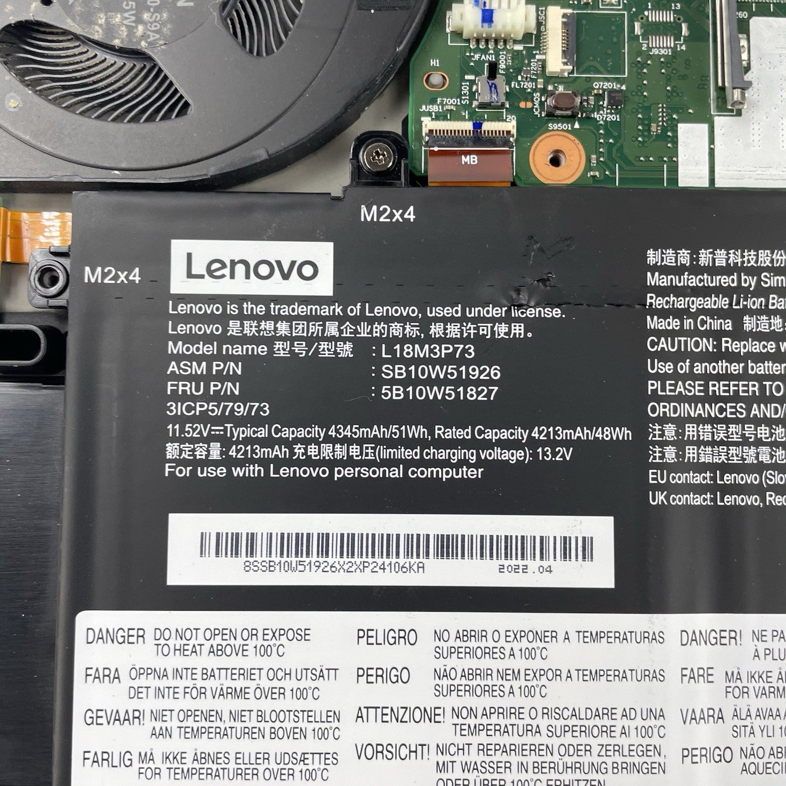 Lenovo ThinkPad T14 Gen1 14" i5-10310U 1.70GHz 8GB RAM No SSD/OS/AC - Bad Corner20