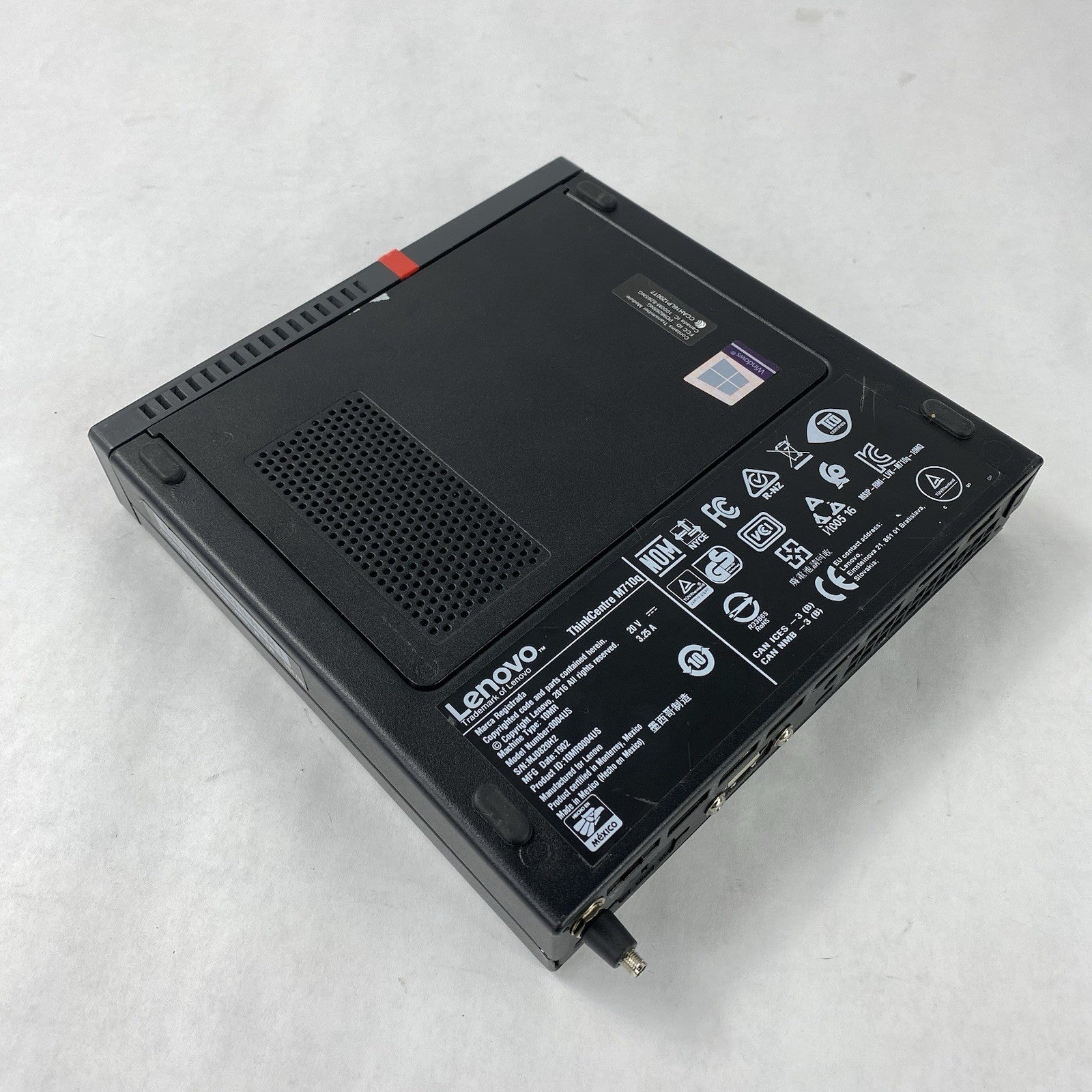 Lenovo ThinkCentre M710q Micro Intel Core i5-7500T 2.7GHz 8GB RAM No HDD/OS/AC