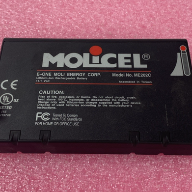 Molicel ME202C 11.1V 7200mAh Lithium-Ion Rechargeable Battery Untested