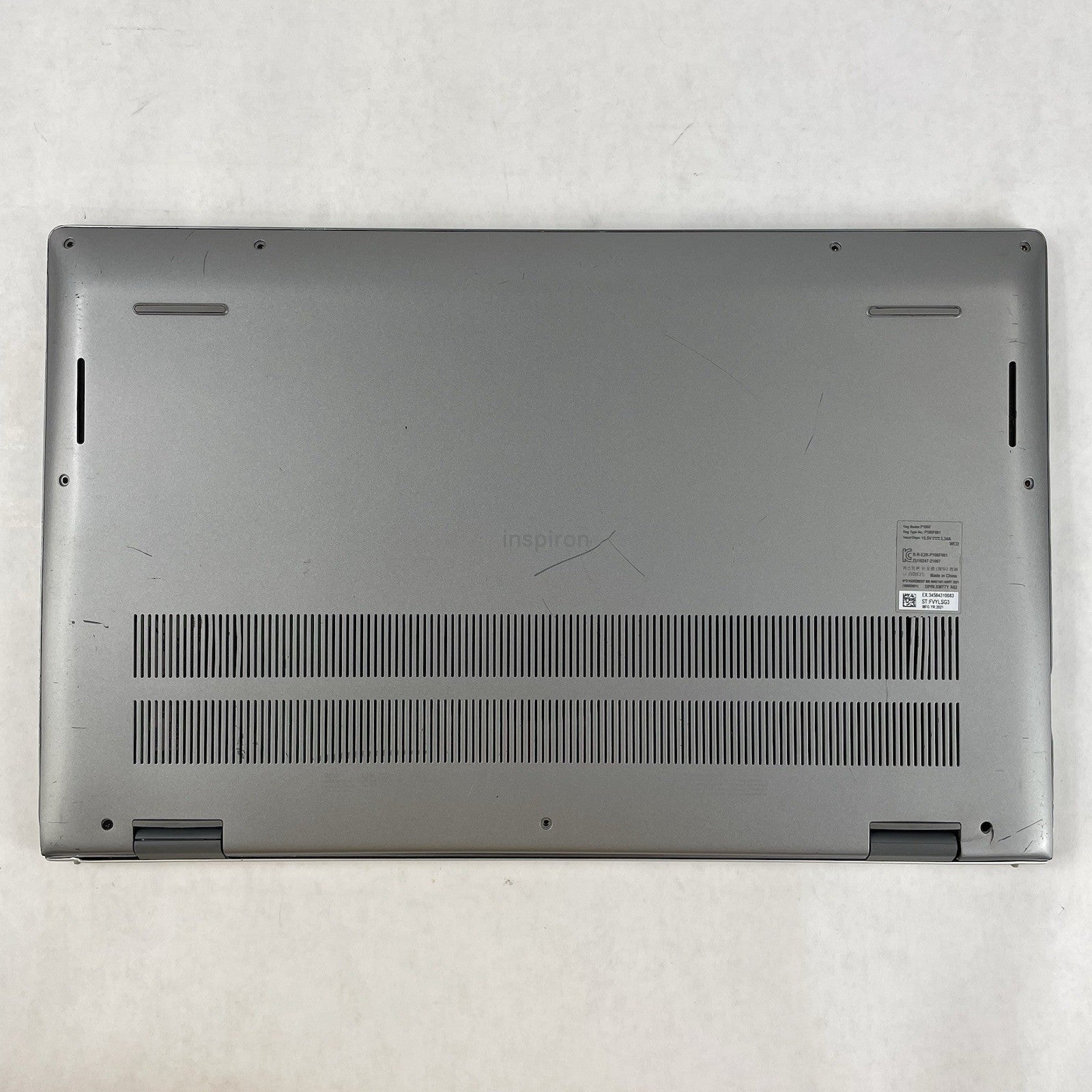 Dell Inspirton 15 5510 15.6" i5-11320H 3.20GHz 8GB RAM No SSD/OS/AC - Bad Bottom14