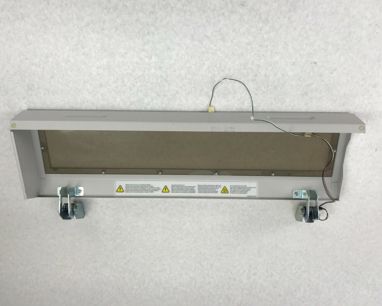 Zebra P520i ID Card Printer Front Door Window Assembly
