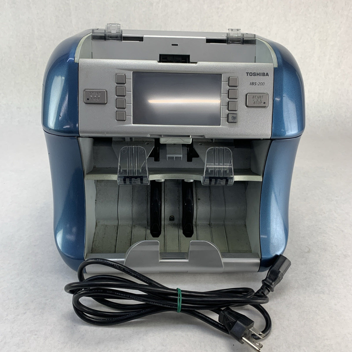 Toshiba IBS-200V Currency Sorter with Power Cord - Broken Money Guides - Tested1
