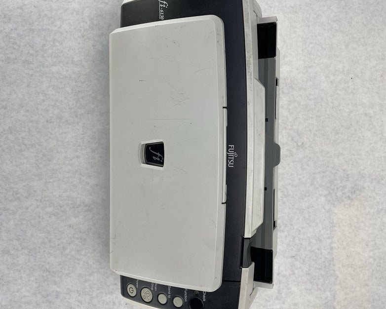 Fujitsu Fi-6130 Document Scanner No AC Adapter (Lot of 2) - Parts or Repair