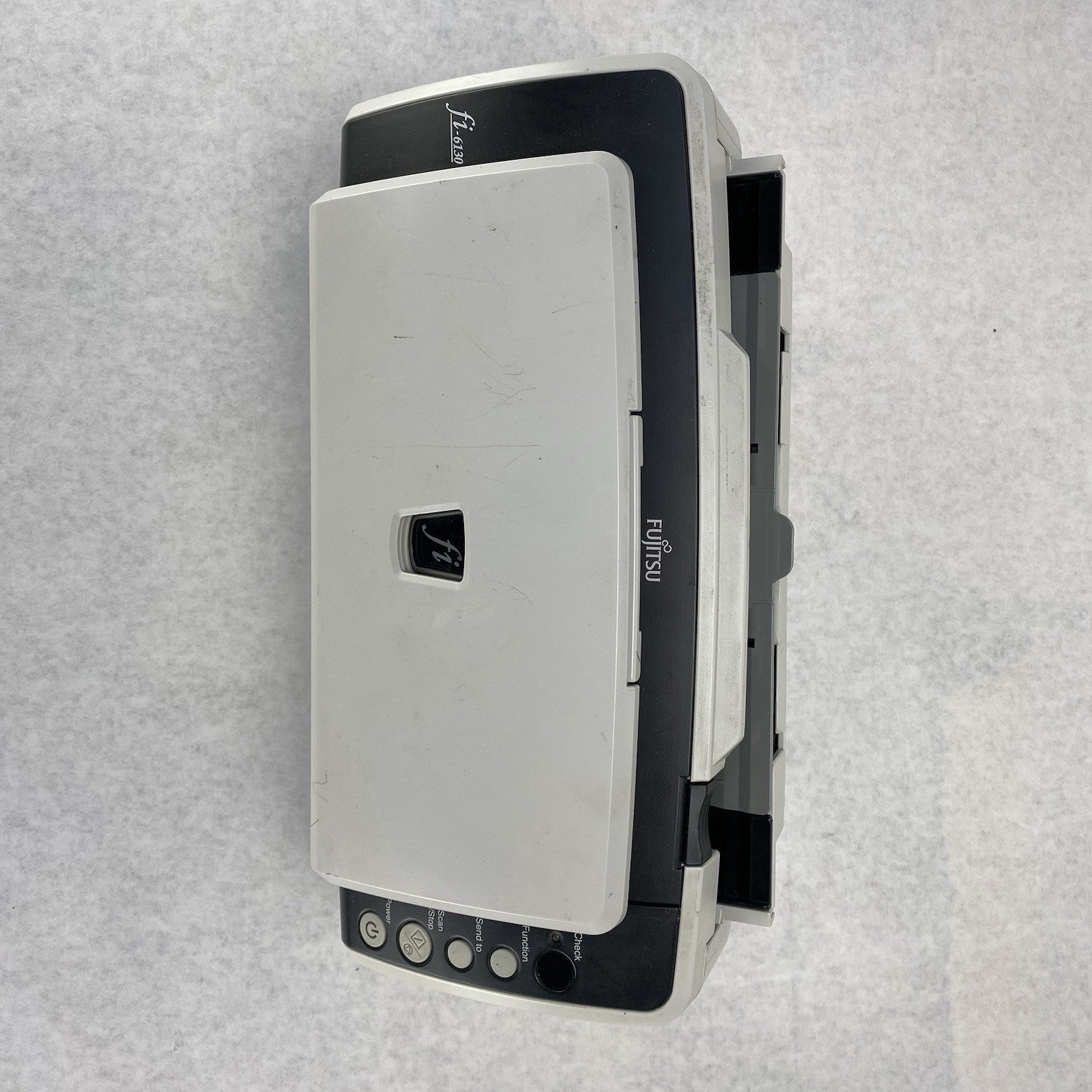 Fujitsu Fi-6130 Document Scanner No AC Adapter (Lot of 2) - Parts or Repair