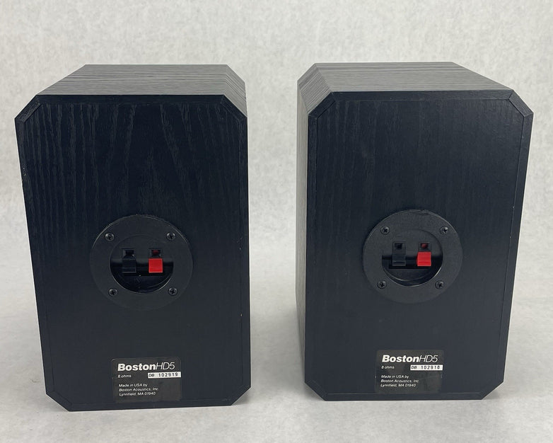 2 - Boston Acoustics Inc. HD5 Black Speakers 8 Ohms GUC