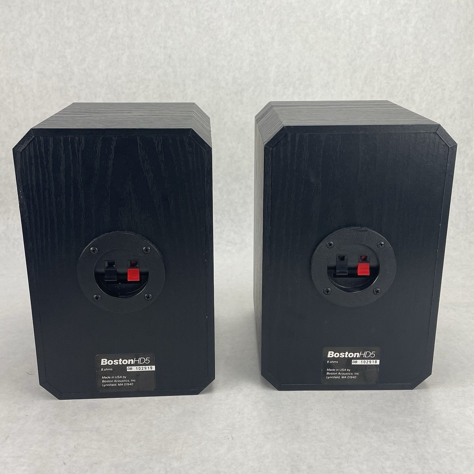 2 - Boston Acoustics Inc. HD5 Black Speakers 8 Ohms GUC5