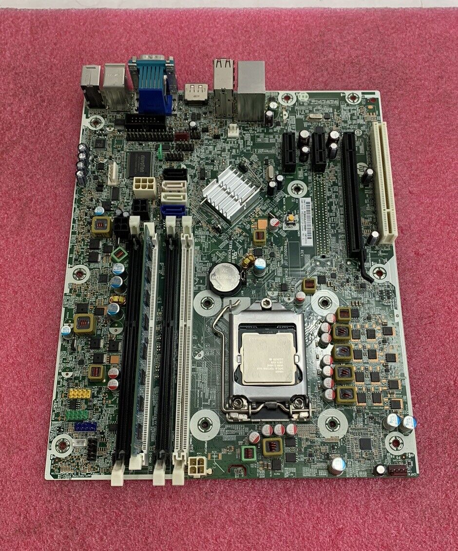 HP 615114-001 6200 Pro Motherboard Intel Pentium G620 2.6GHz 4GB RAM