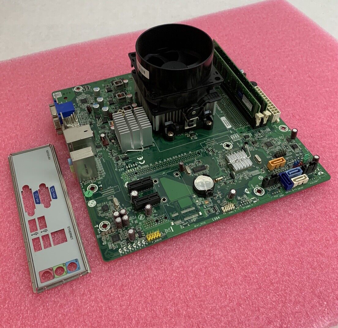 HP s5610f SFF Motherboard AMD Athlon x2 250 3GHz 4GB RAM w/Shield