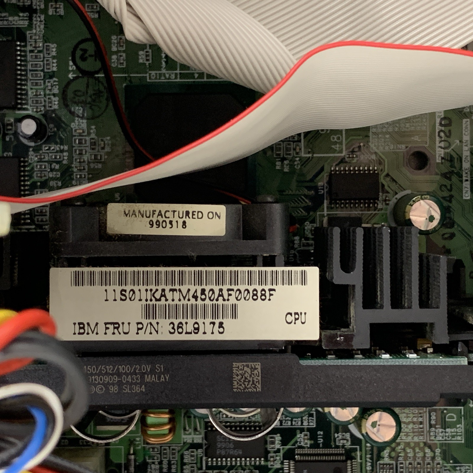 IBM Aptiva E580 Vintage Computer Pentium III 450 MHz 96 MB No OS No HDD