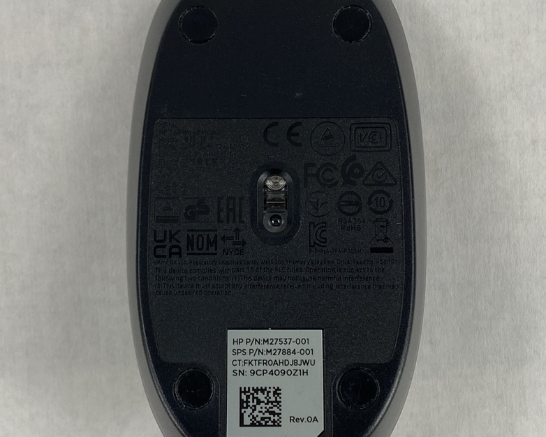 HP SM-2022 TPA-P001M USB Wired Mouse Mixed Lot of 3
