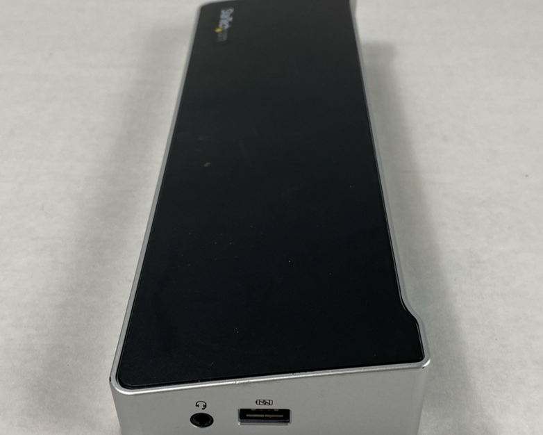 StarTech DK30CH2DEP Triple 4K Monitor USB-C Dock No AC Adapter Untested