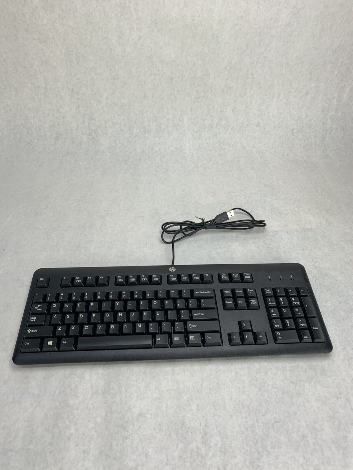 Lot of 3 HP KU-1156 USB Keyboard