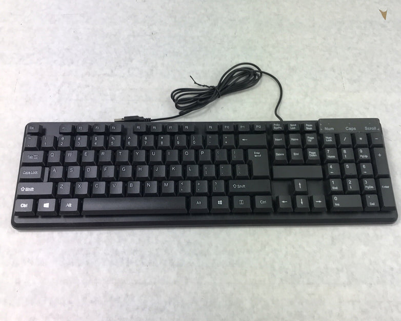 KB-US9813 Wired USB Keyboard (Lot of 4)