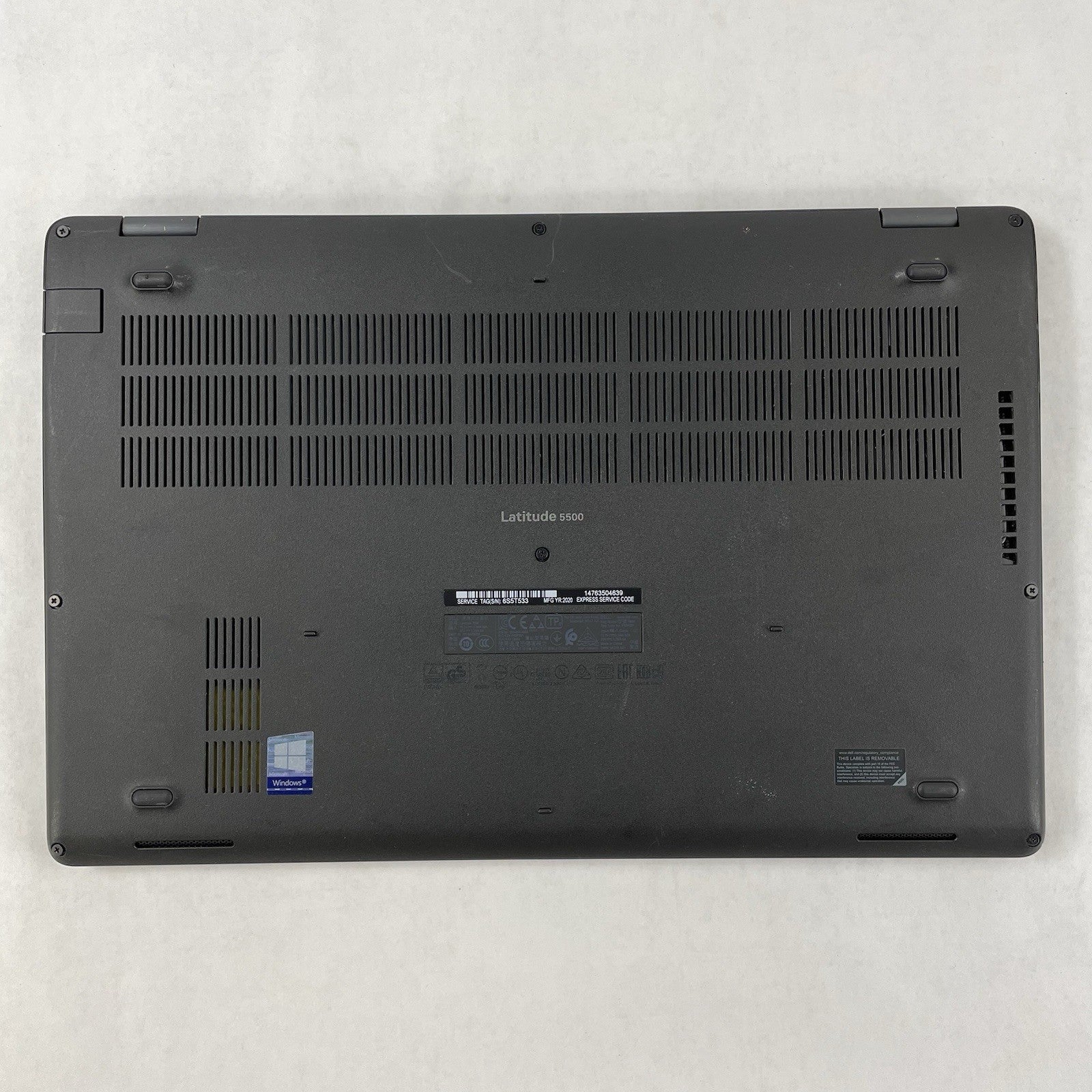 Dell Latitude 5500 15.6" i5-8365U 1.60 GHz 8 GB RAM No SSD/OS/AC - READ15