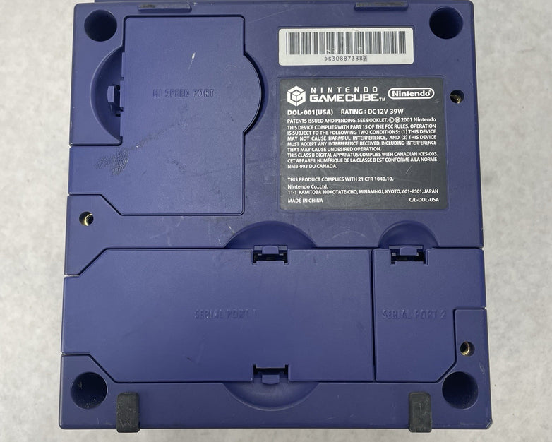 Nintendo Gamecube DOL-001 Indigo Console Tested