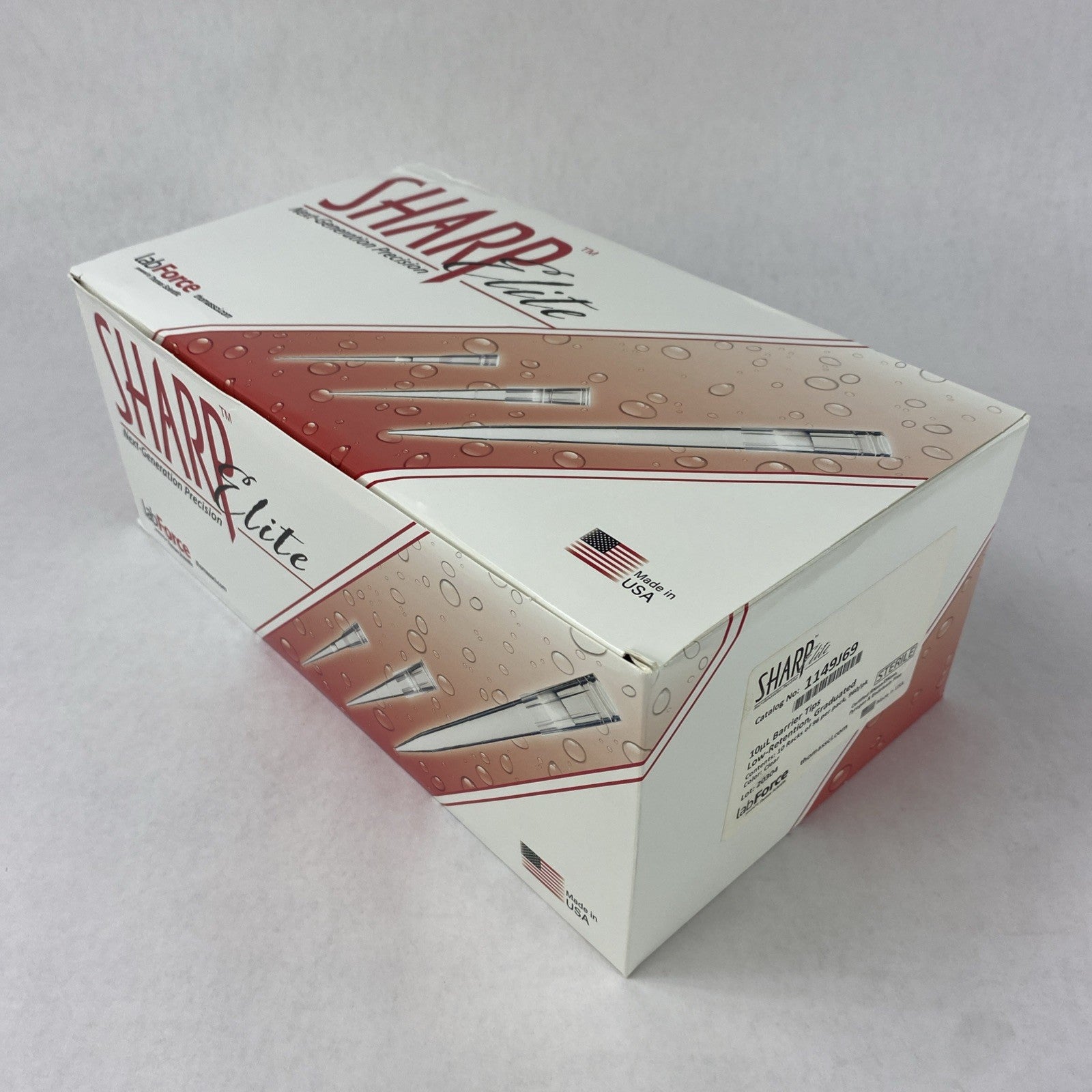 Sharp Elite 1149J69 10µl Clear Low-Retention Graduated Barrier Tips - 960 Tips16