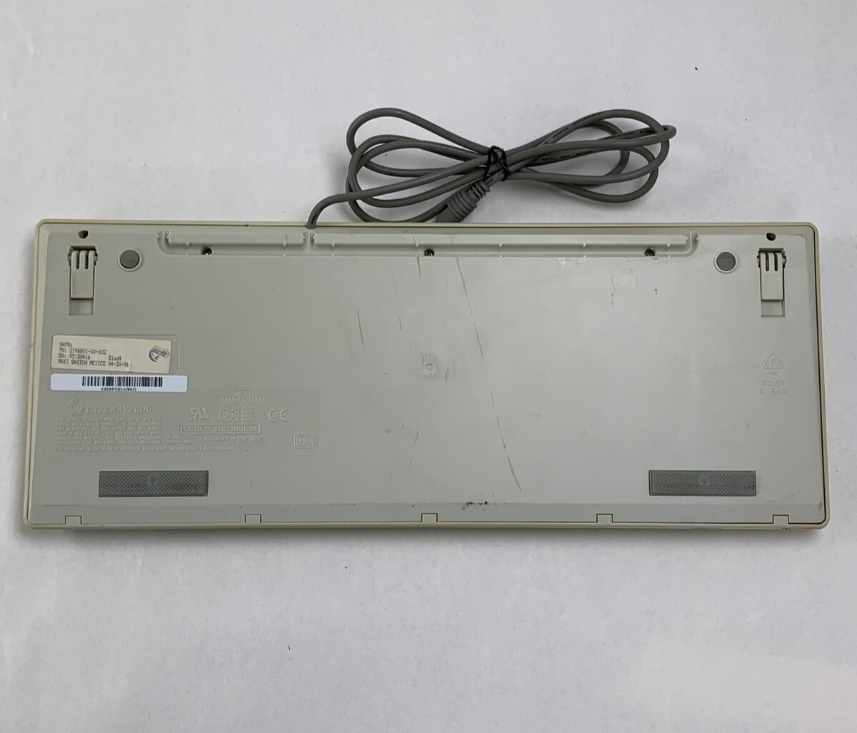 Gateway 2000 219600X-XX-XXX Vintage Keyboard  Tested