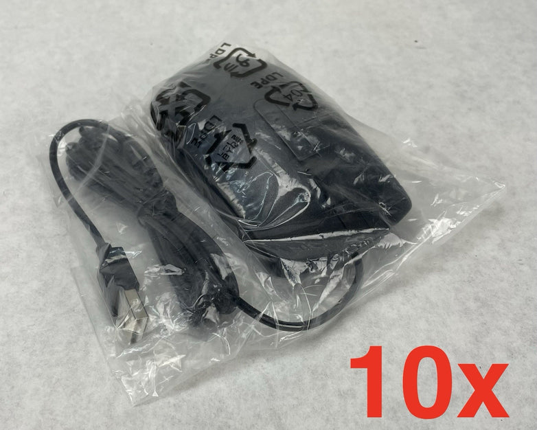 Dell Optical Mouse MS116T1 CN-065K5F Black USB Scroll Wheel Lot of 10