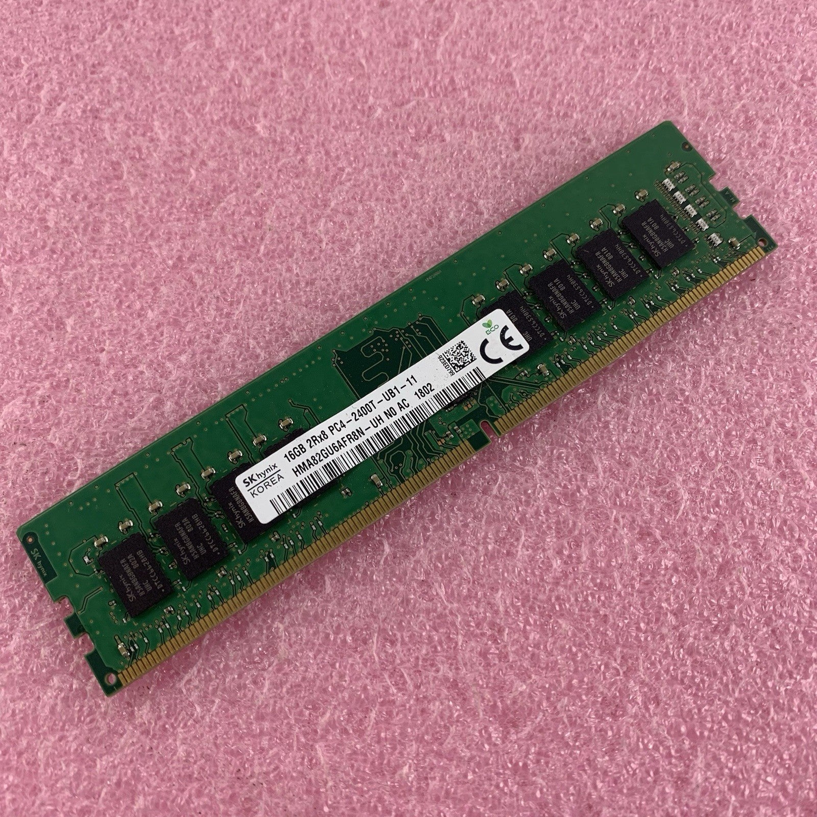 SK Hynix HMA82GU6AFR8N-UH 16 GB 2Rx8 DDR4 2400MHz Desktop Memory Ram0