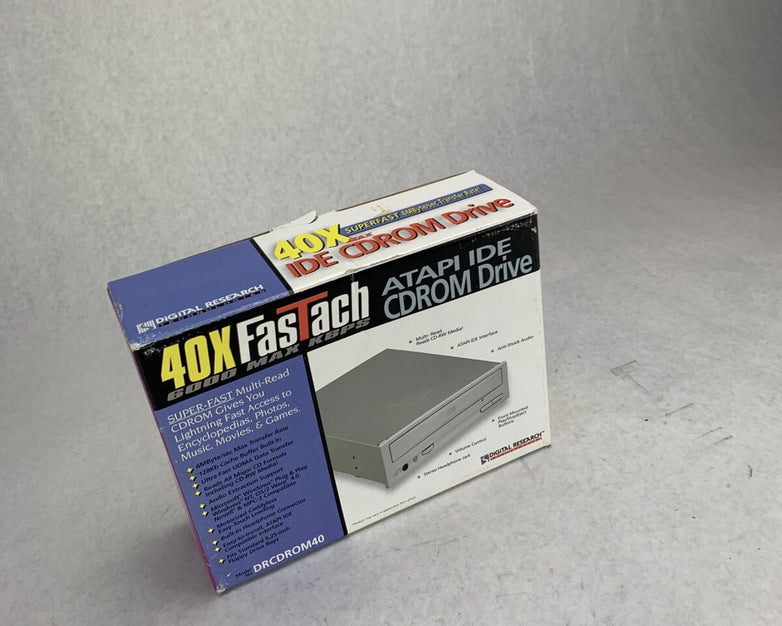 Digital Research 40x  Fastach Atapi Ide CDROM Drive DRCDROM40