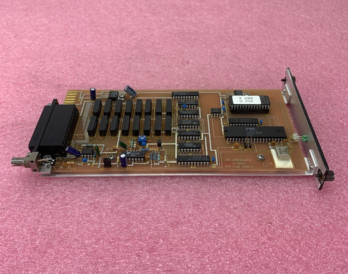 Fiber Options 250D-R-R/1BX3 Fiber Optic RX Receiver Card - Untested3