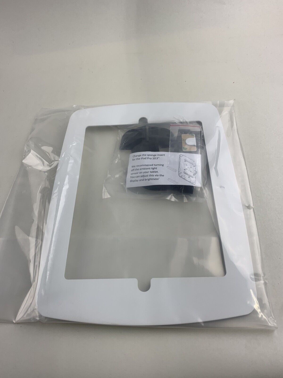 BossTab BFU0-2004 Fusion White Faceplate iPad Pro 10.5