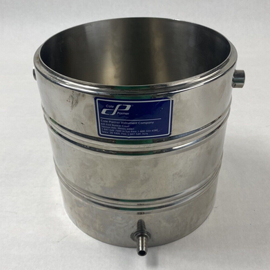 Cole Parmer Stainless Steel Dewar Flask 3L 8" x 8"