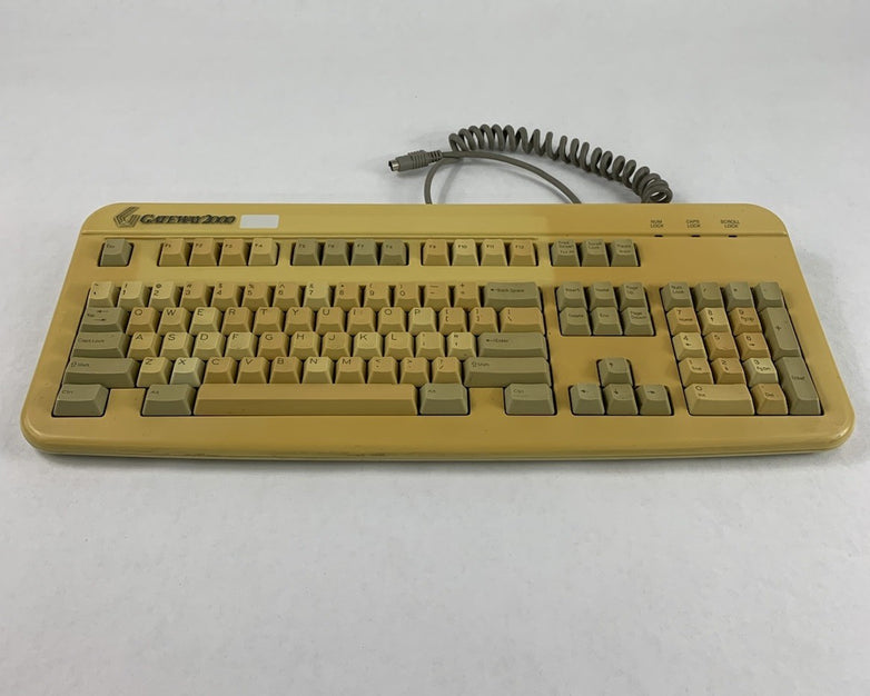 Gateway 2000 2189013-00-002 PS/2-Wired Mechanical Keyboard - Severe Yellowing